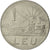 Moneda, Rumanía, Leu, 1966, BC+, Níquel recubierto de acero, KM:95
