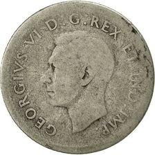 Monnaie, Canada, George VI, 10 Cents, 1939, Royal Canadian Mint, Ottawa, B+