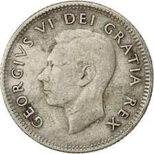 Coin, Canada, George VI, 10 Cents, 1952, Royal Canadian Mint, Ottawa, VF(20-25)