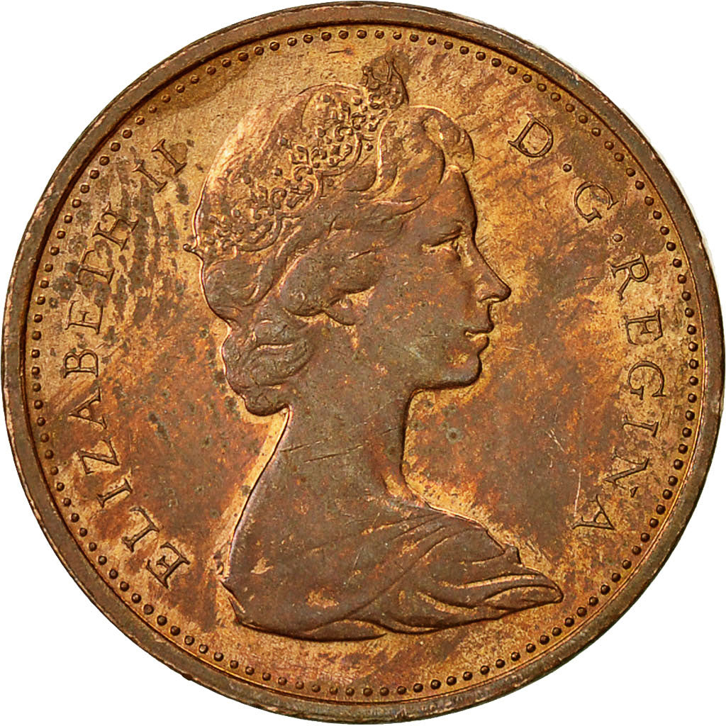 Moneta, Canada, Elizabeth II, Cent, 1971, Royal Canadian Mint, Ottawa, MB+