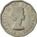 Coin, Canada, Elizabeth II, 5 Cents, 1957, Royal Canadian Mint, Ottawa