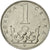 Coin, Czech Republic, Koruna, 1993, EF(40-45), Nickel plated steel, KM:7