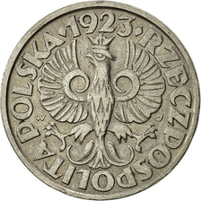 Moneda, Polonia, 20 Groszy, 1923, BC+, Níquel, KM:12