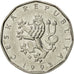 Monnaie, République Tchèque, 2 Koruny, 1993, TB+, Nickel plated steel, KM:9