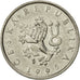 Moneda, República Checa, Koruna, 1995, BC+, Níquel chapado en acero, KM:7