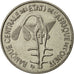 Moneda, Estados del África Occidental, 100 Francs, 1971, MBC, Níquel, KM:4