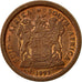 Moneda, Sudáfrica, 2 Cents, 1991, BC+, Cobre chapado en acero, KM:133