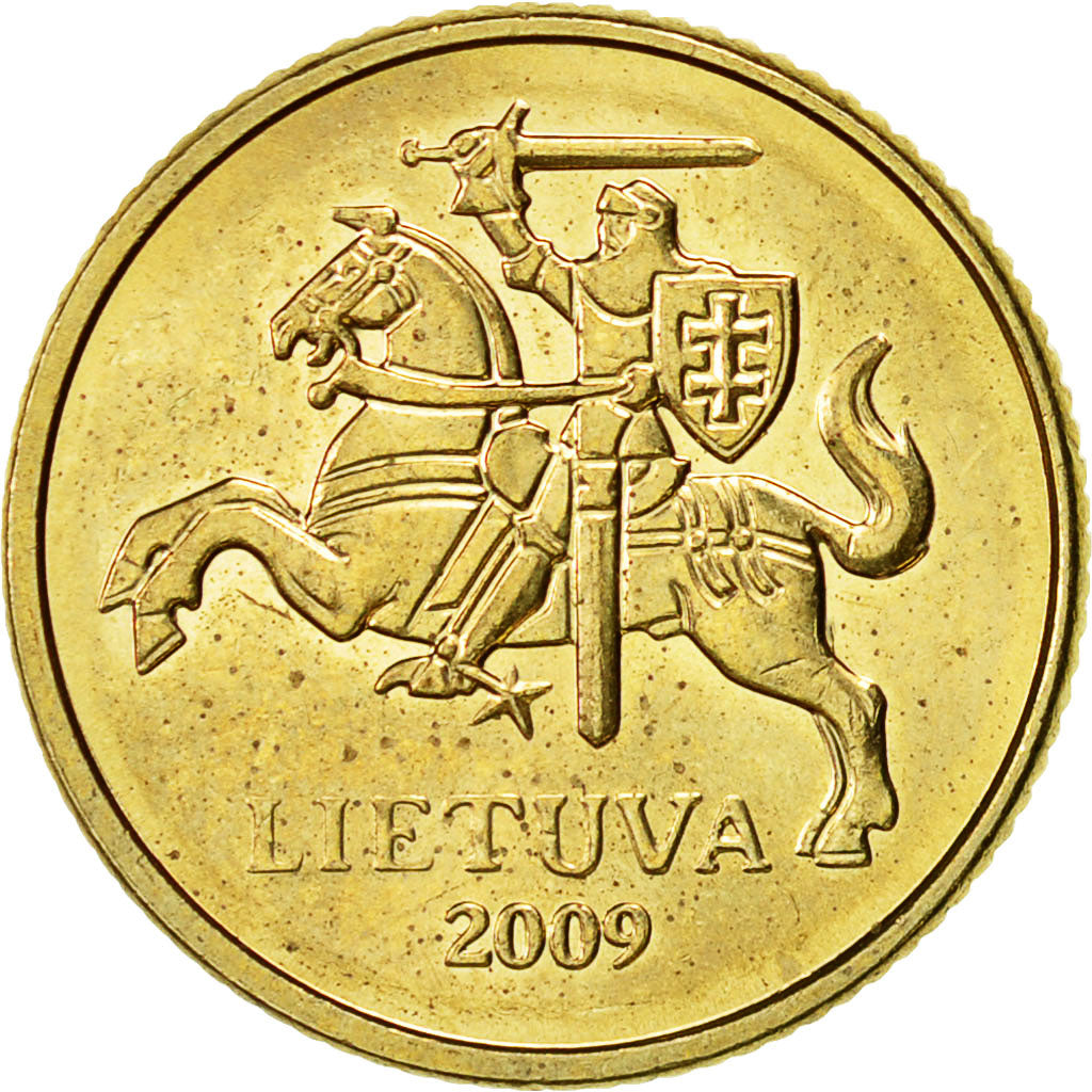 Münze, Lithuania, 10 Centu, 2009, SS, Nickel-brass, KM:106