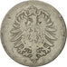 Moneda, ALEMANIA - IMPERIO, Wilhelm I, 10 Pfennig, 1876, Munich, BC+, Cobre -
