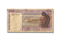 Niger, 2500 Francs, 1993, EF(40-45), H