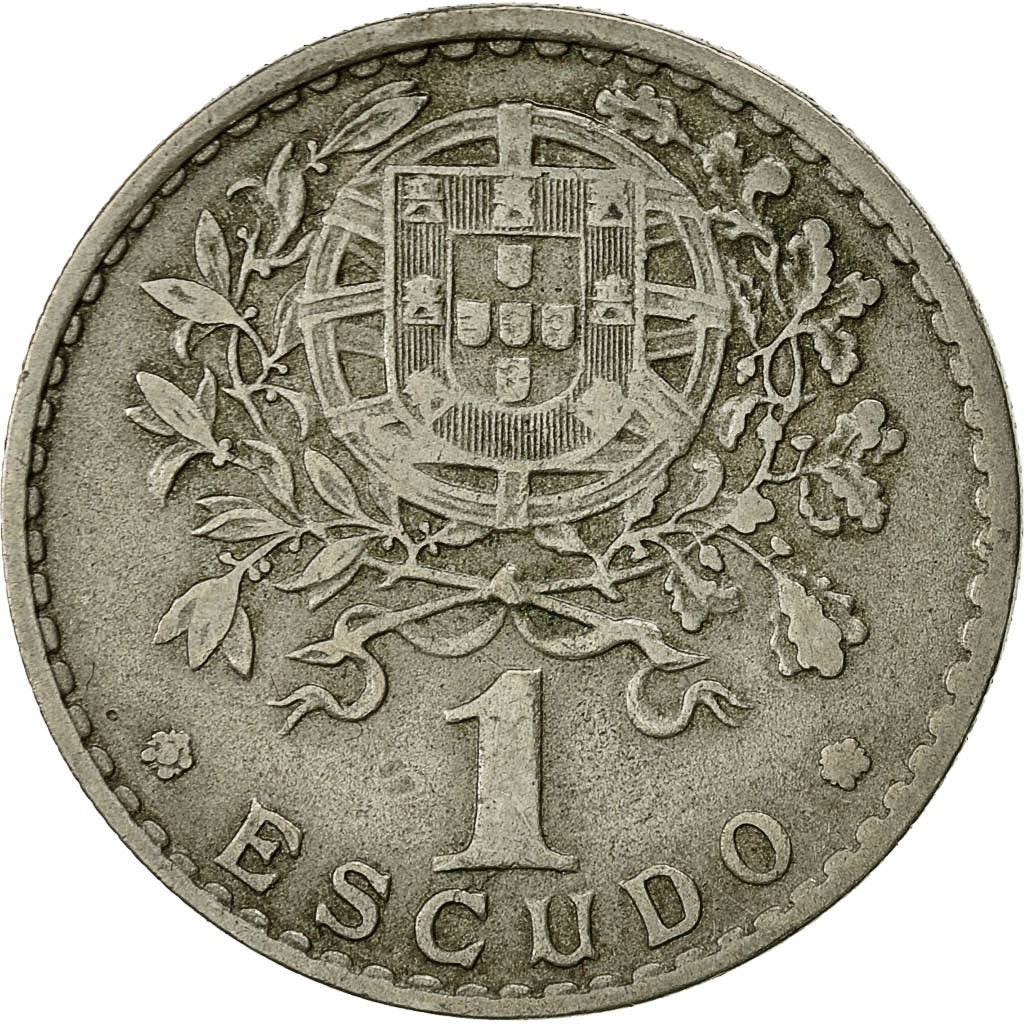 Munten, Portugal, Escudo, 1951, FR+, Copper-nickel, KM:578