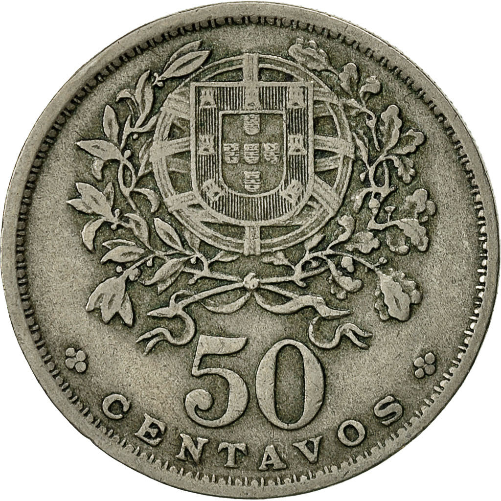 Monnaie, Portugal, 50 Centavos, 1955, TB+, Copper-nickel, KM:577