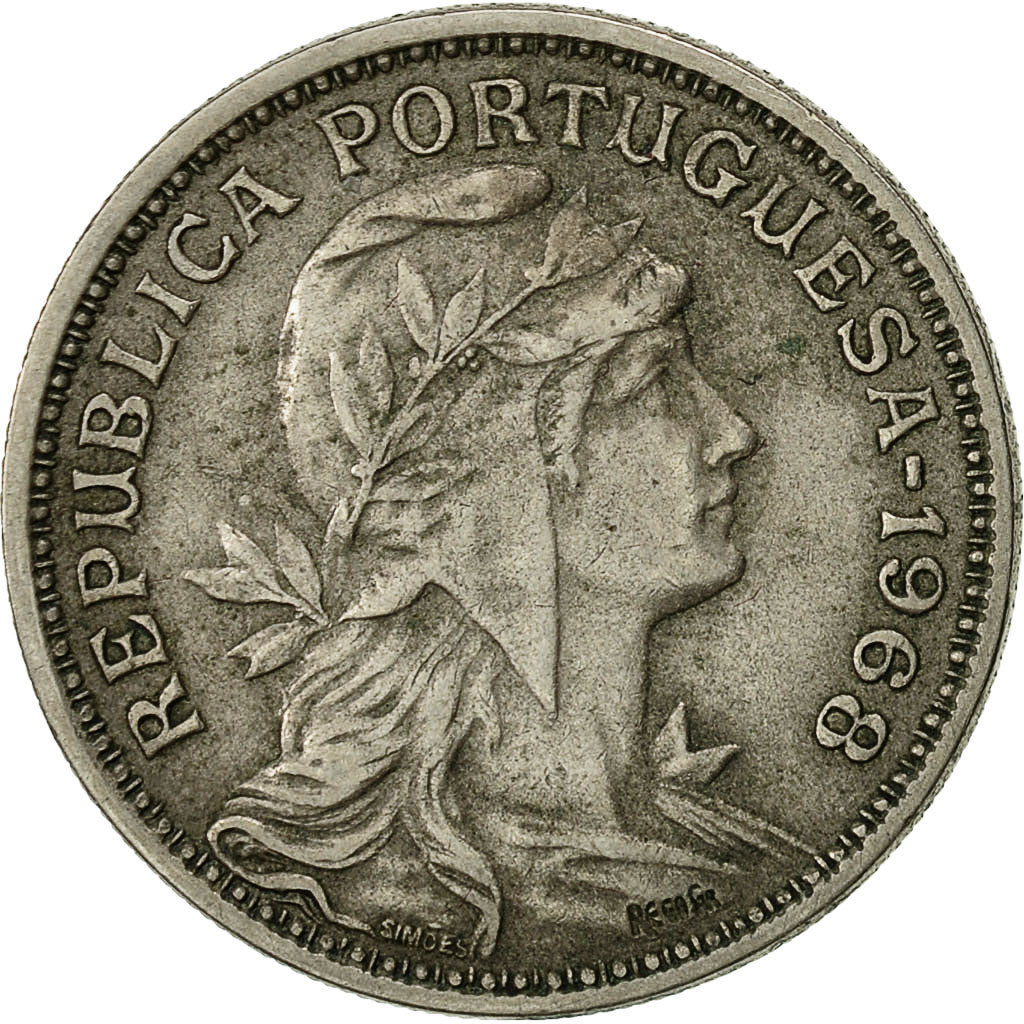 Monnaie, Portugal, 50 Centavos, 1968, TB, Copper-nickel, KM:577