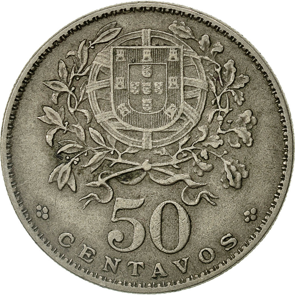 Monnaie, Portugal, 50 Centavos, 1968, TB, Copper-nickel, KM:577