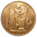 FRANCE, 100 Francs, 1908, Paris, AU(55-58), Gold, Gadoury #1137, 32.20