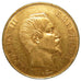 FRANCE, Napoléon III, 100 Francs, 1857, Paris, AU(55-58), Gold, Gadoury #1135, 3