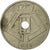Moneta, Belgia, 25 Centimes, 1939, VF(30-35), Mosiądz niklowy, KM:114.1