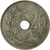 Münze, Belgien, 25 Centimes, 1921, S+, Copper-nickel, KM:69
