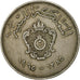 Moneta, Libia, Idris I, 100 Milliemes, 1965, BB, Rame-nichel, KM:11