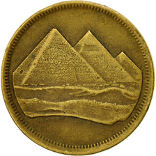 Coin, Egypt, 5 Piastres, 1984, EF(40-45), Aluminum-Bronze, KM:555.2