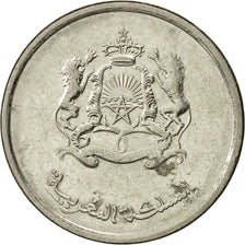 Coin, Morocco, Mohammed VI, 1/2 Dirham, 2012, EF(40-45), Nickel plated steel