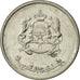 Coin, Morocco, Mohammed VI, 1/2 Dirham, 2012, EF(40-45), Nickel plated steel