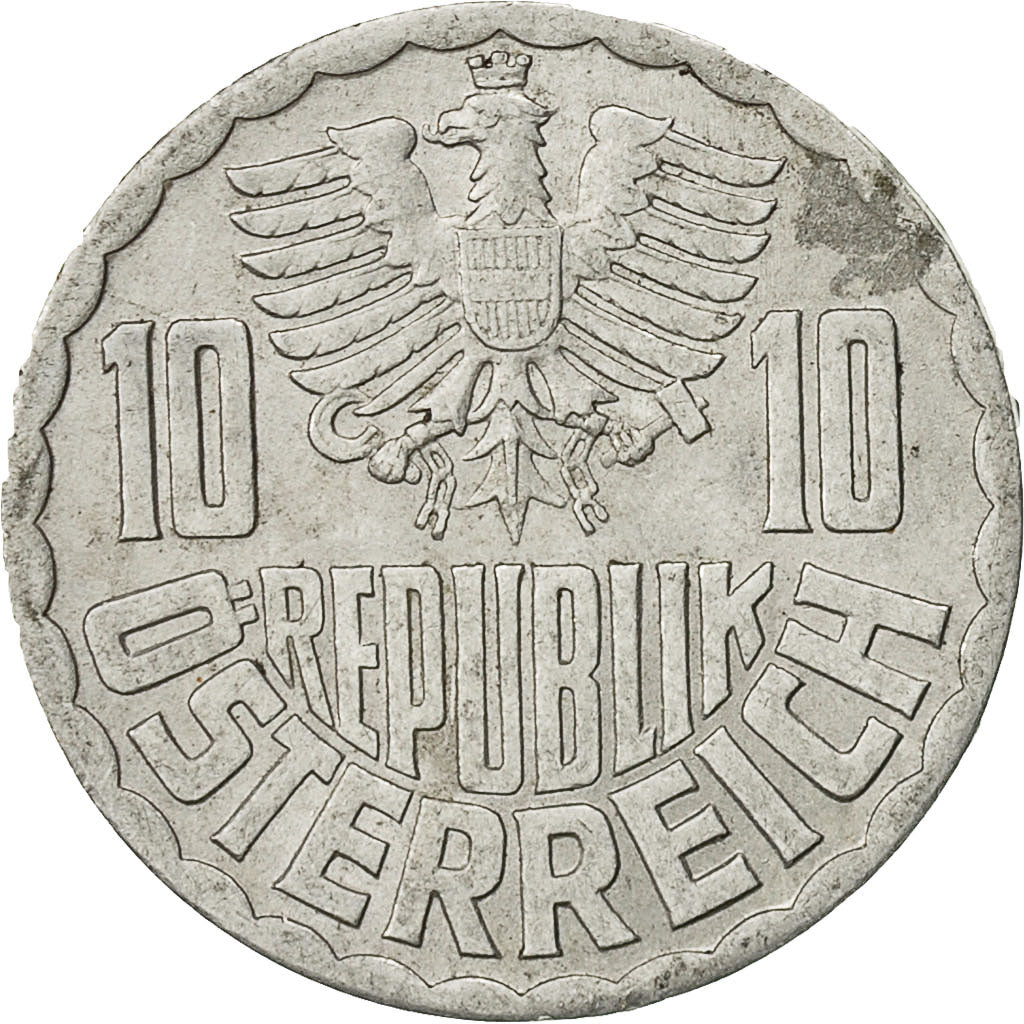 Monnaie, Autriche, 10 Groschen, 1957, Vienna, TTB, Aluminium, KM:2878