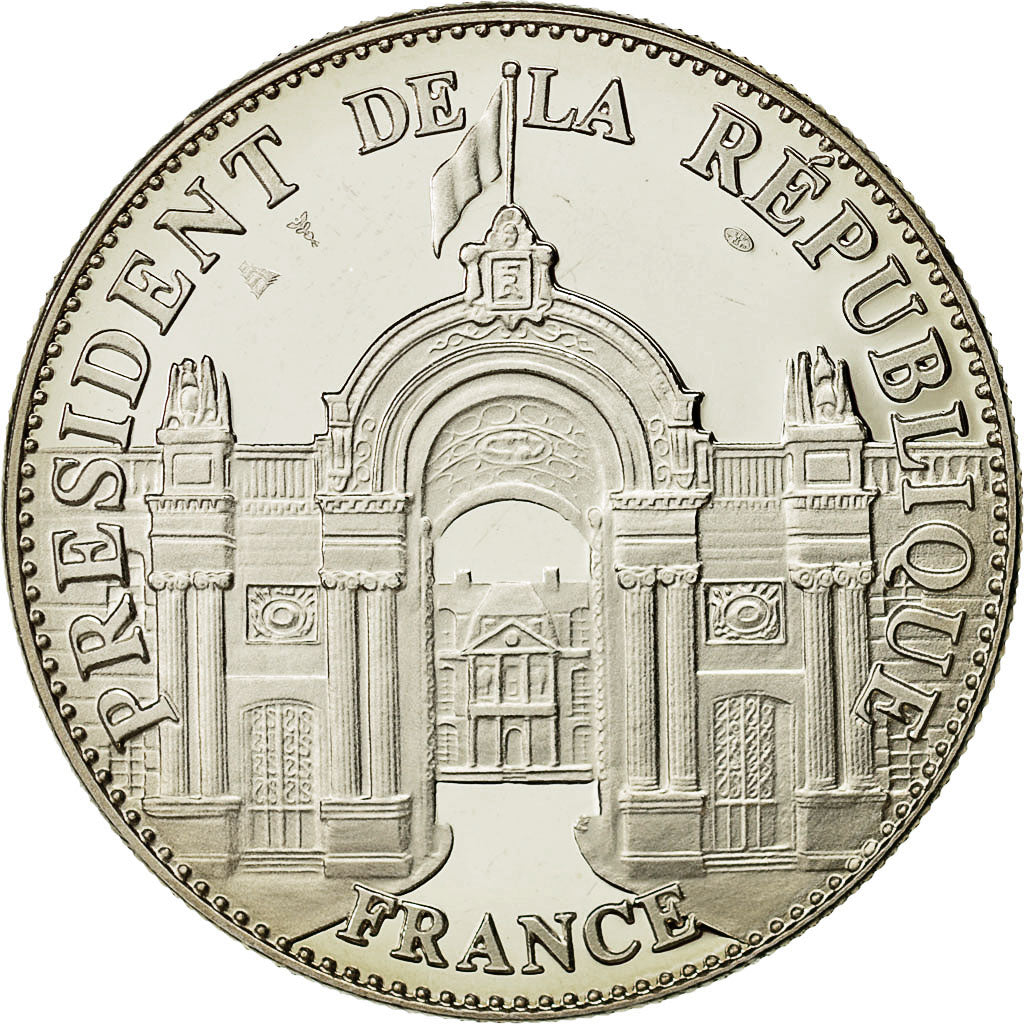 Francia, Medal, Les Présidents de la République, Vincent Auriol, French Fourth