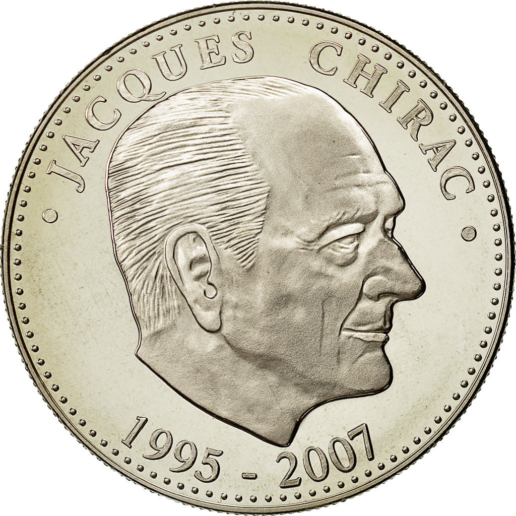 Francia, Medal, Les Présidents de la République, Jacques Chirac, French Fifth