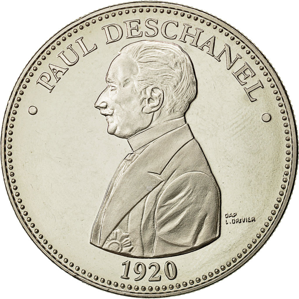 Francia, Medal, Les Présidents de la République, Paul Deschanel, French Third