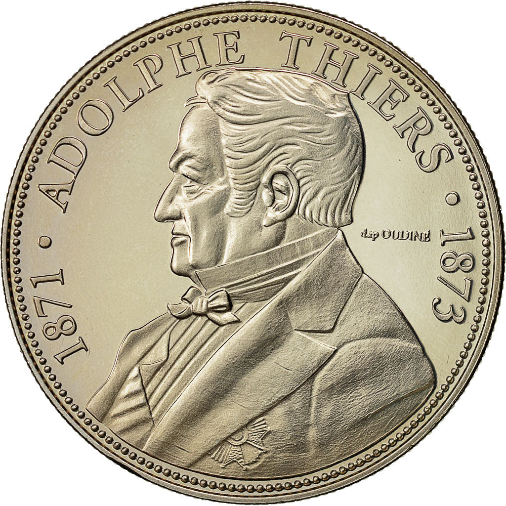 France, Medal, Les Présidents de la République, Adolphe Thiers, French Third