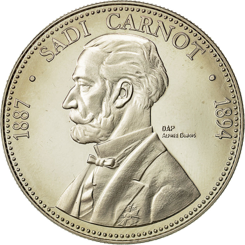 Francia, Medal, Les Présidents de la République, Sadi Carnot, French Third