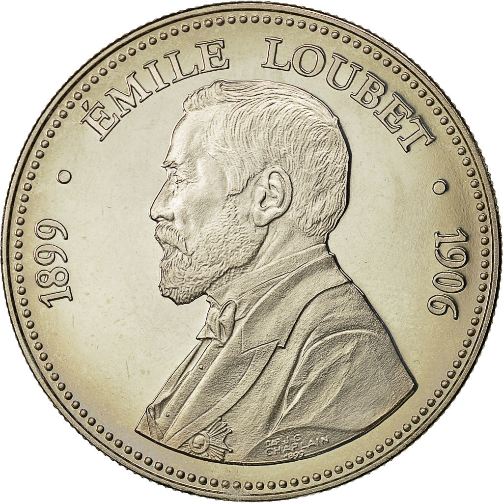 Francia, Medal, Les Présidents de la République, Émile Loubet, French Third
