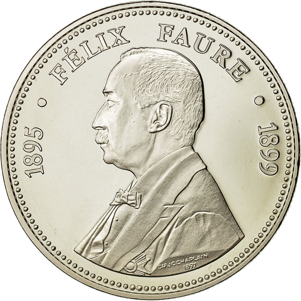 Francia, Medal, Les Présidents de la République, Félix Faure, French Third