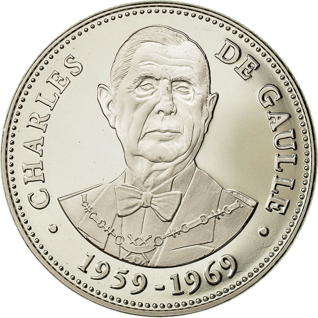 Francia, Medal, Les Présidents de la République, Charles De Gaulle, French