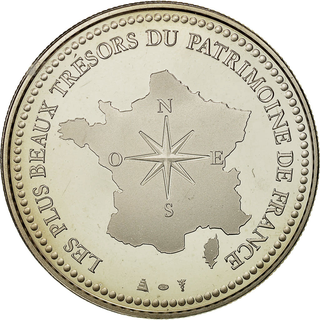 France, Medal, Les plus beaux trésors du patrimoine de France, Opéra Garnier