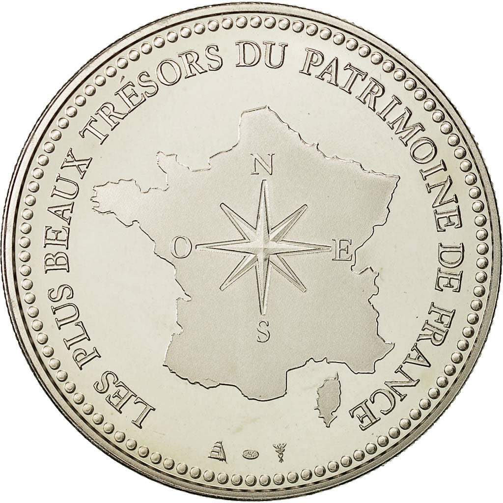 Francia, Medal, Les plus beaux trésors du patrimoine de France, Basilique du