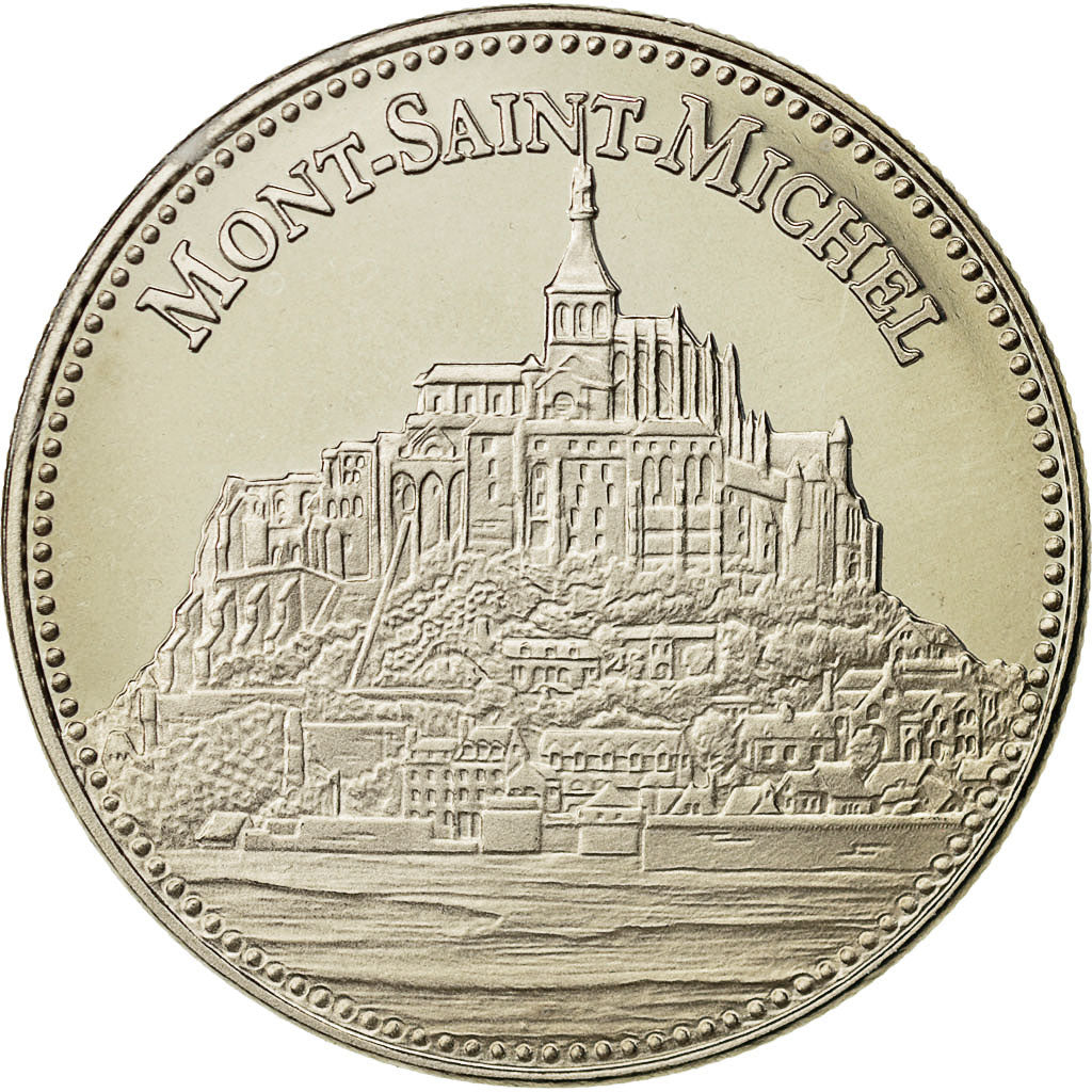 Frankreich, Medal, Les plus beaux trésors du patrimoine de France, Mont Saint