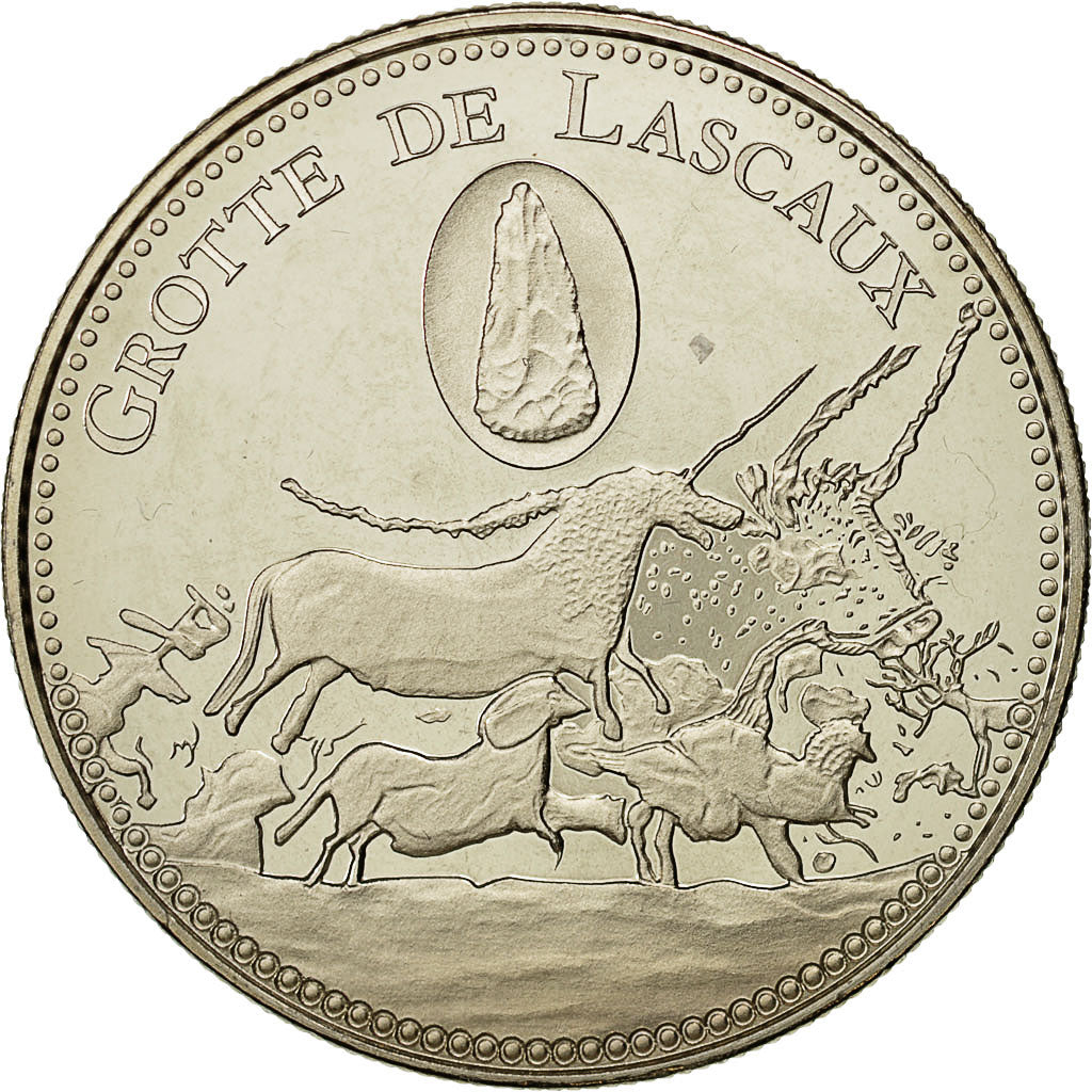 Francia, Medal, Les plus beaux trésors du patrimoine de France, Grotte de
