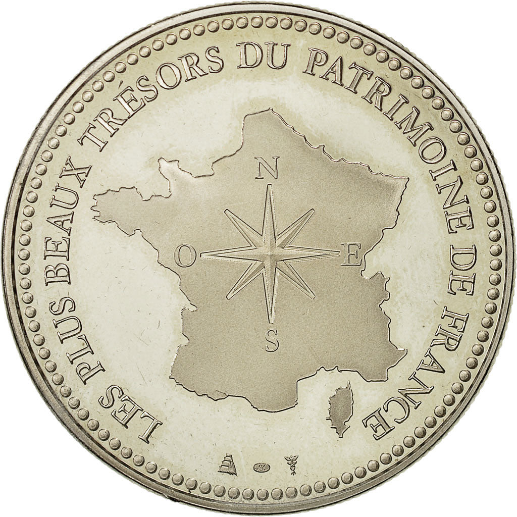 France, Medal, Les plus beaux trésors du patrimoine de France, Château de