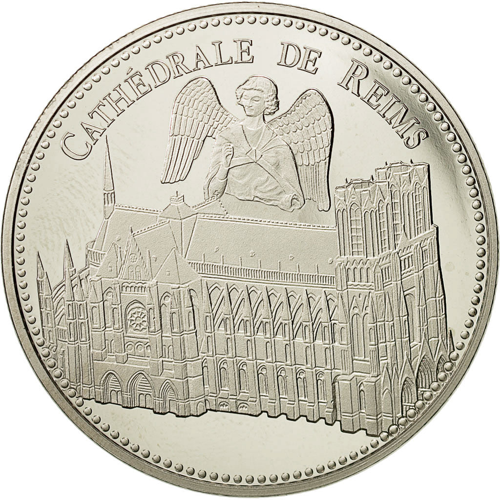 Frankreich, Medal, Les plus beaux trésors du patrimoine de France, Cathédrale