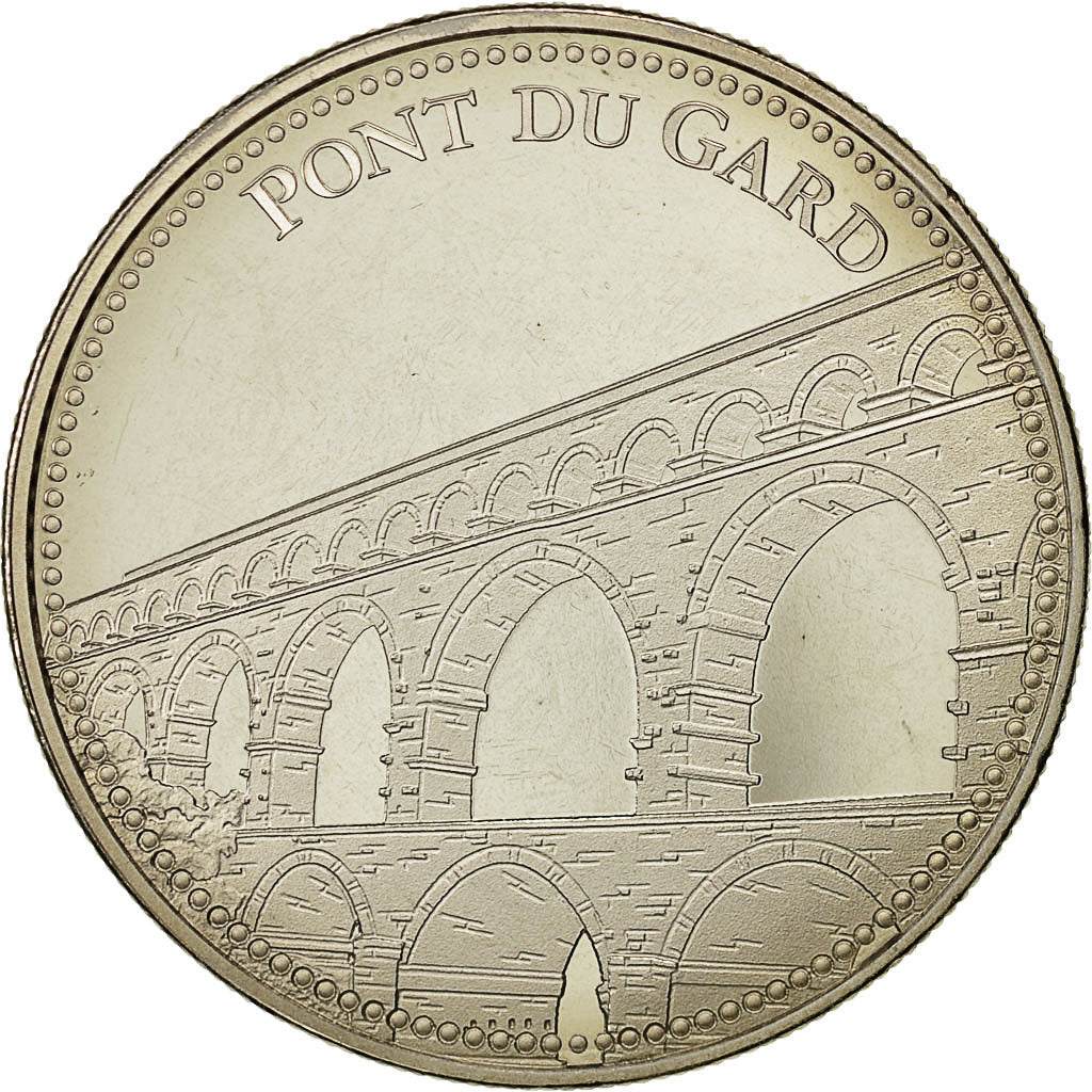Frankreich, Medal, Les plus beaux trésors du patrimoine de France, Pont du