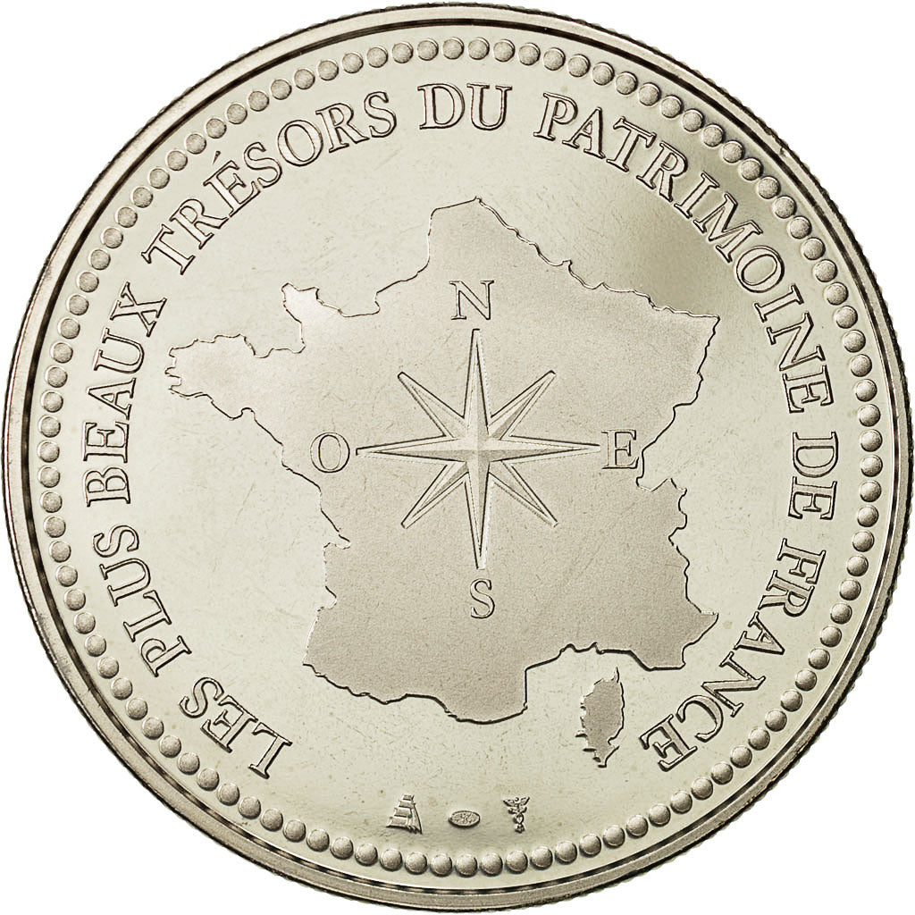 Frankreich, Medal, Les plus beaux trésors du patrimoine de France, Pont du