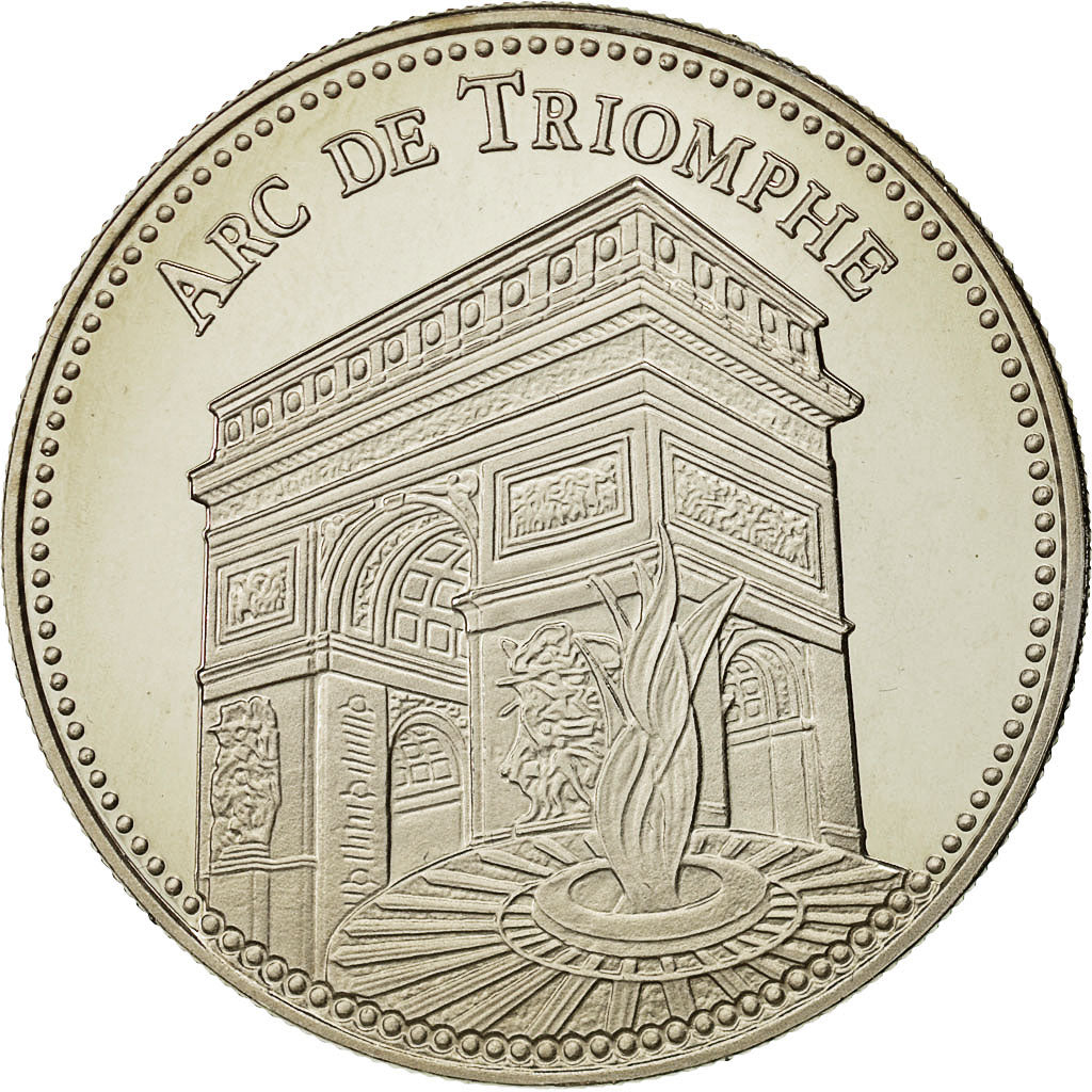 France, Medal, Les plus beaux trésors du patrimoine de France, Arc de Triomphe