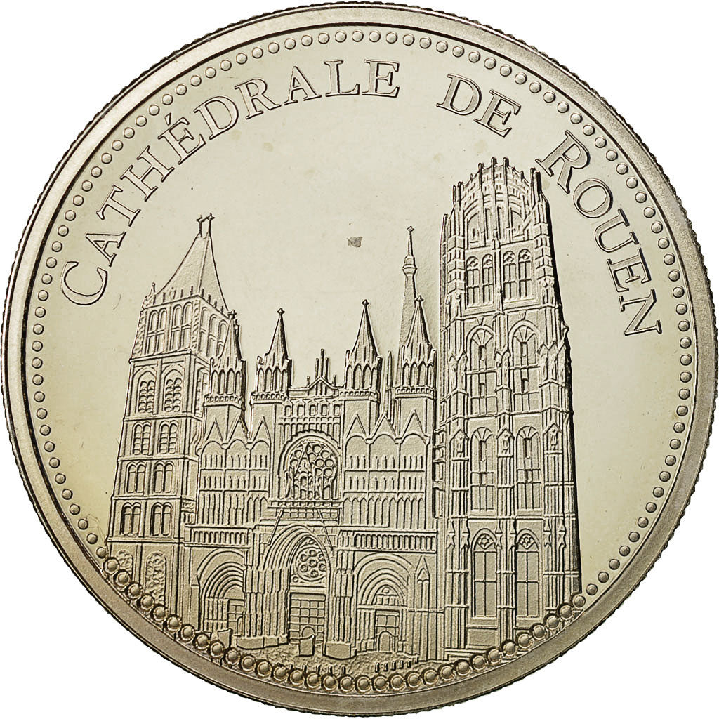 France, Medal, Les plus beaux trésors du patrimoine de France, Cathédrale de