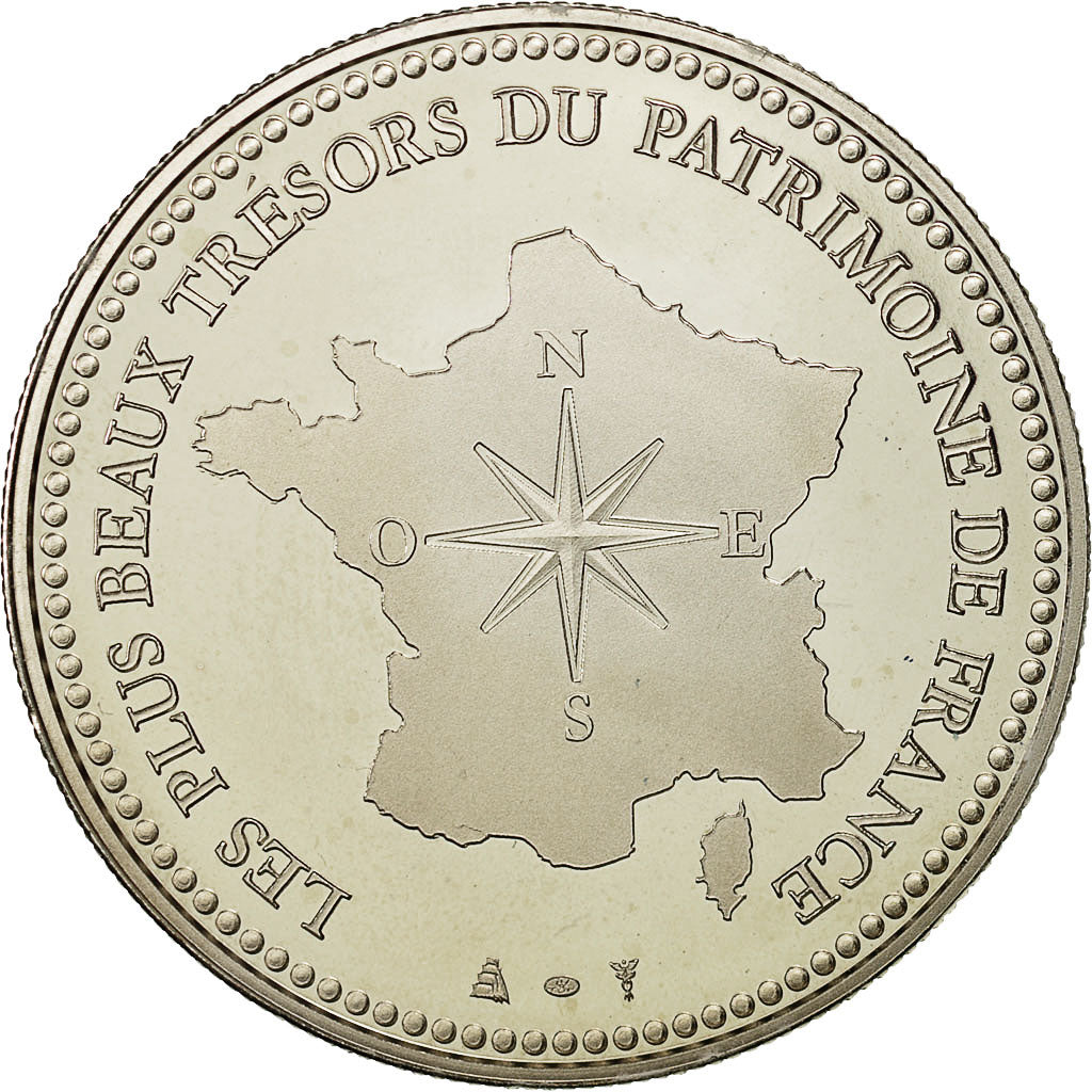 France, Medal, Les plus beaux trésors du patrimoine de France, Cathédrale de