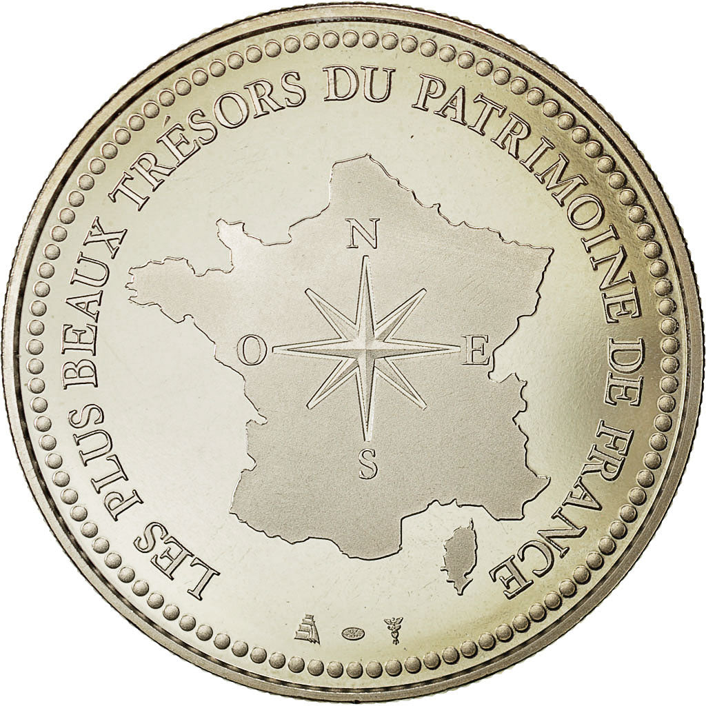 France, Medal, Les plus beaux trésors du patrimoine de France, Pyramide du