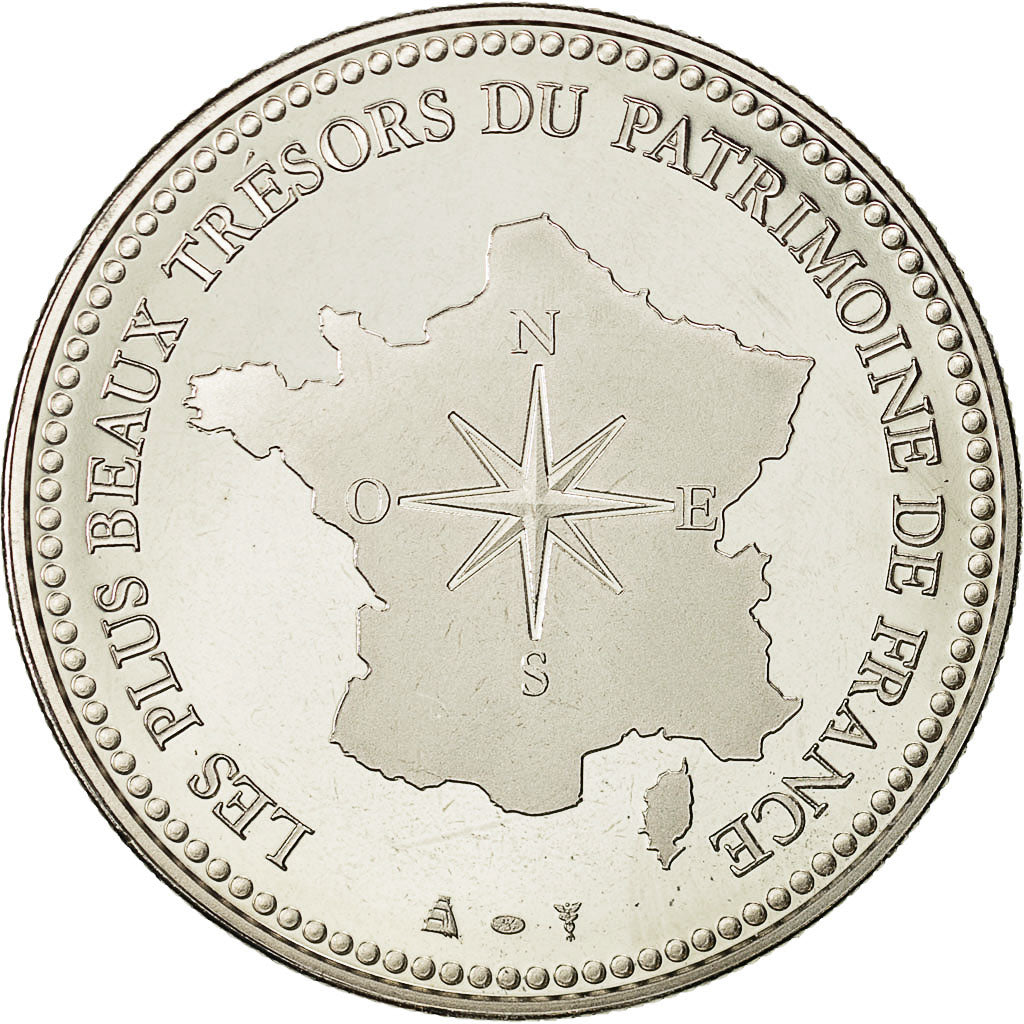 France, Medal, Les plus beaux trésors du patrimoine de France, Cathédrale de