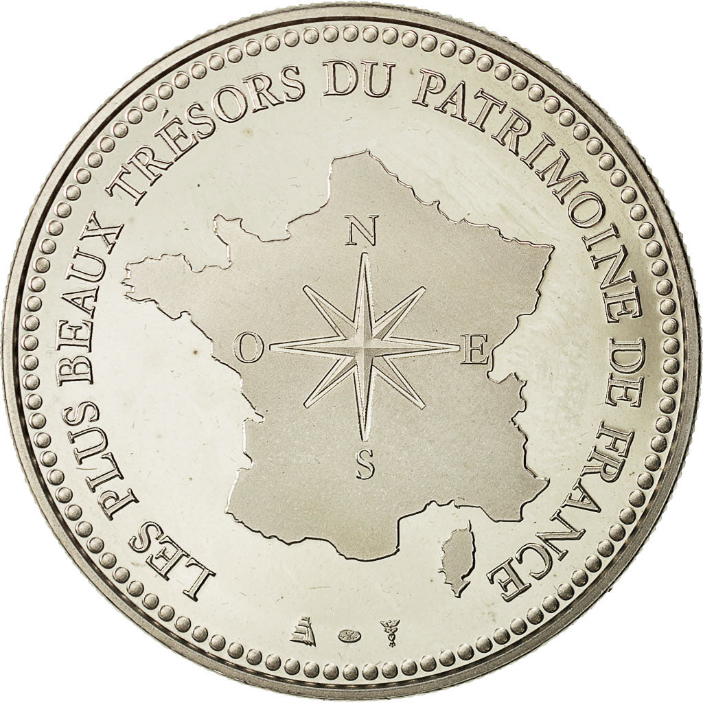 Frankreich, Medal, Les plus beaux trésors du patrimoine de France, Notre Dame