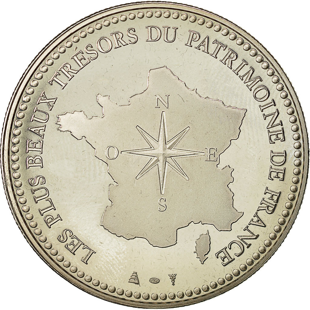 France, Medal, Les plus beaux trésors du patrimoine de France, Notre Dame de